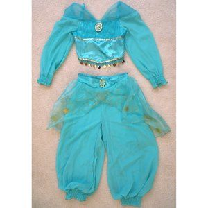 Disney Store Aladdin Princess Jasmine Costume Girls Size Small 5/6 - Beautiful!